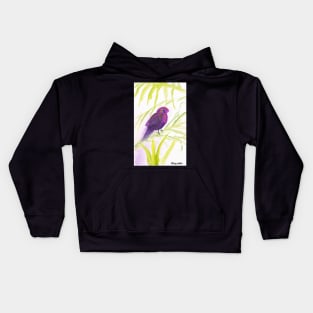 Will Sing for Clean Air Bird Kids Hoodie